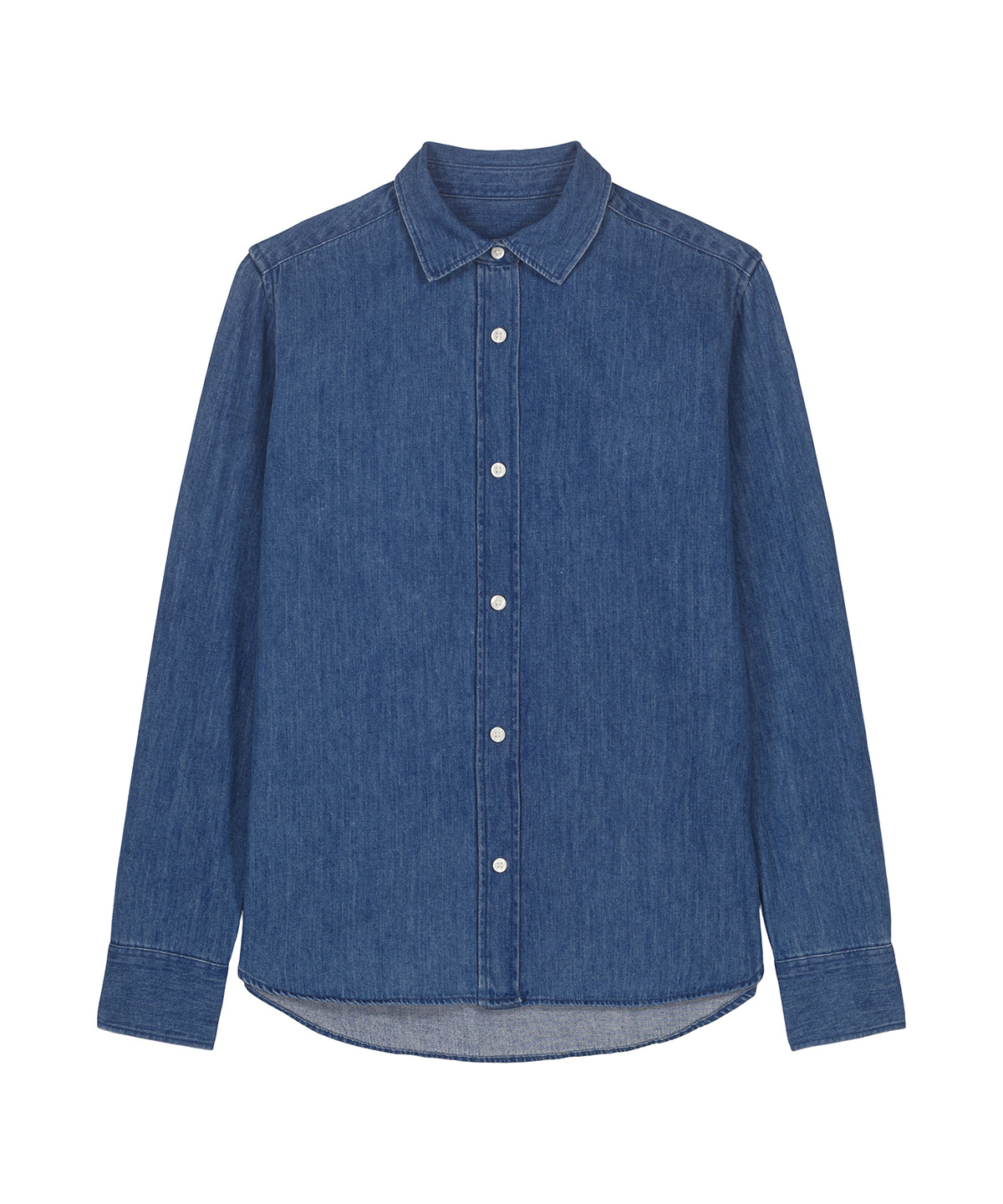 Stella denim shirt (STWW970) - Mid Wash