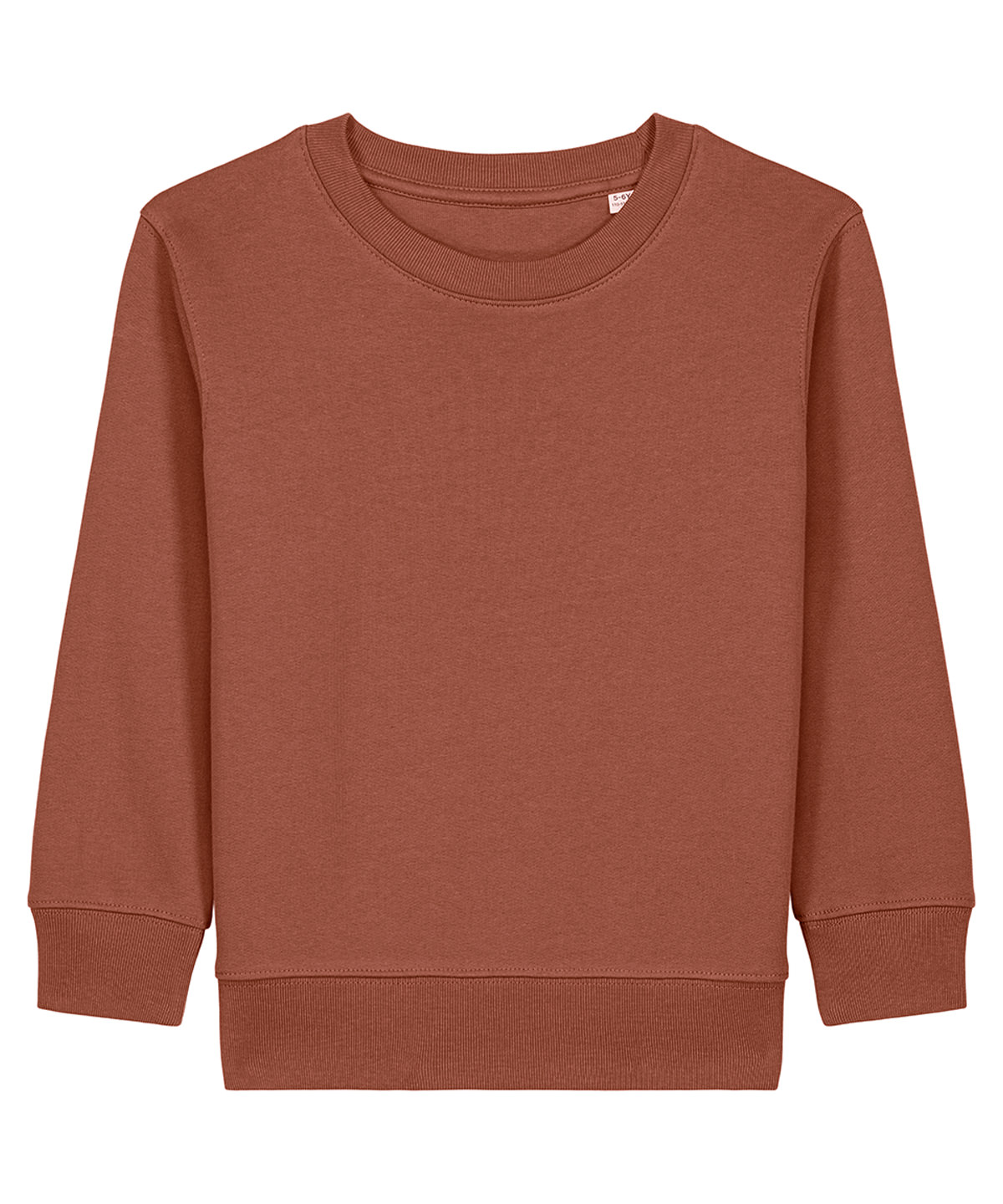 Kids Mini Changer 2.0 iconic crew neck sweatshirt (STSK181) - Heritage Brown