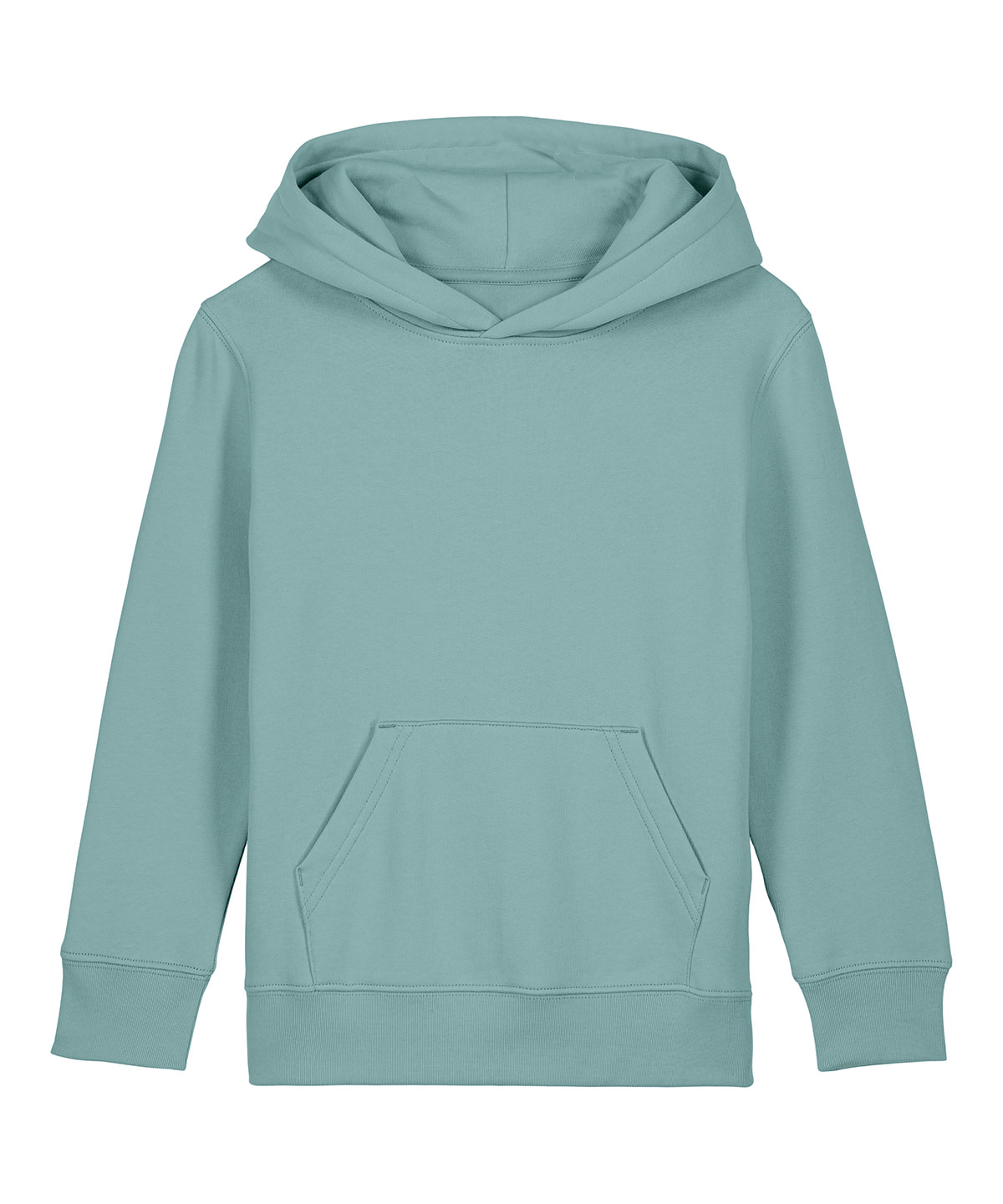 Kids Mini Cruiser 2.0 iconic hoodie sweatshirt (STSK180) - Teal Monstera