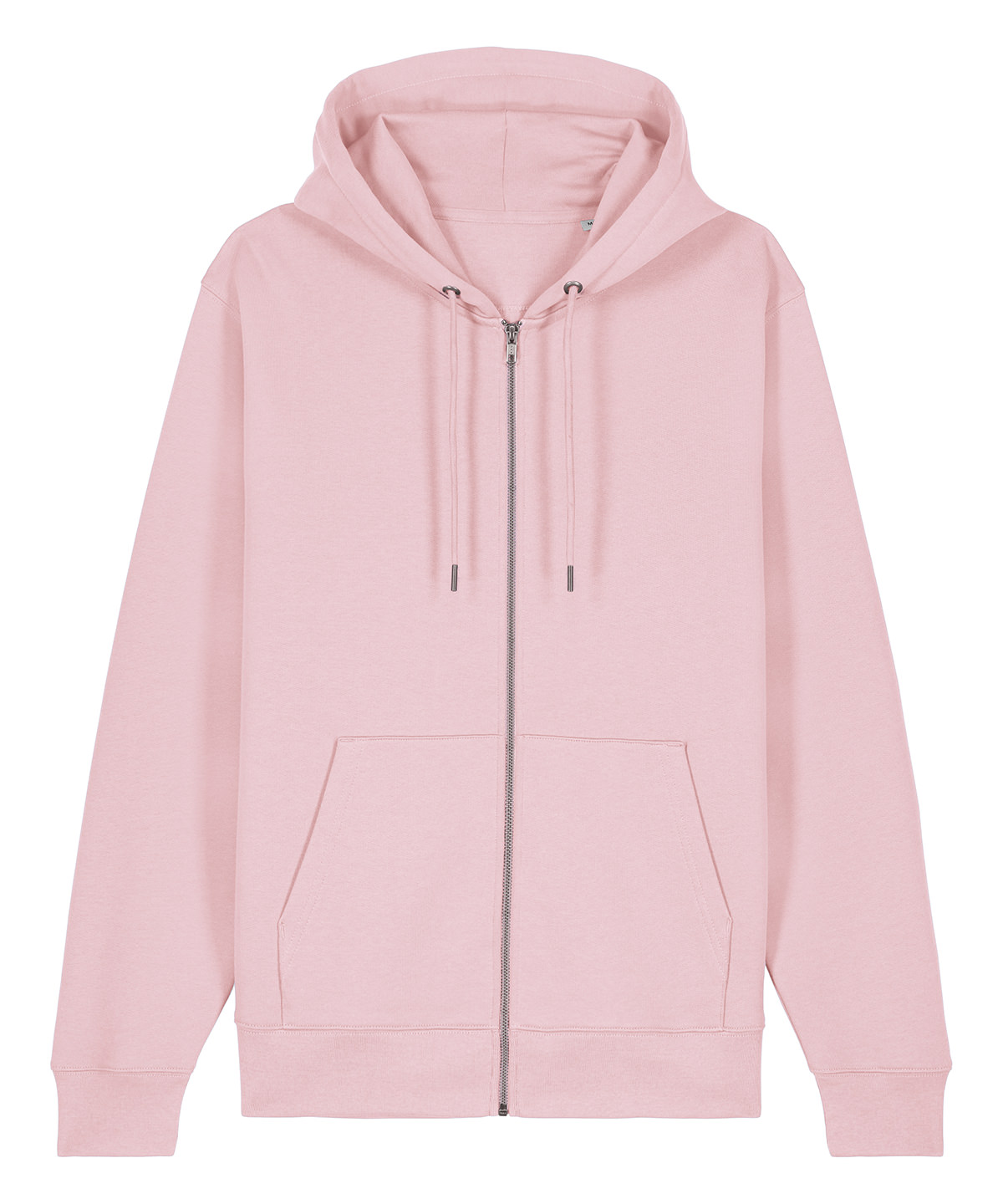 Unisex Cultivator 2.0 iconic zip-thru hoodie sweatshirt (STSU179) - Cotton Pink