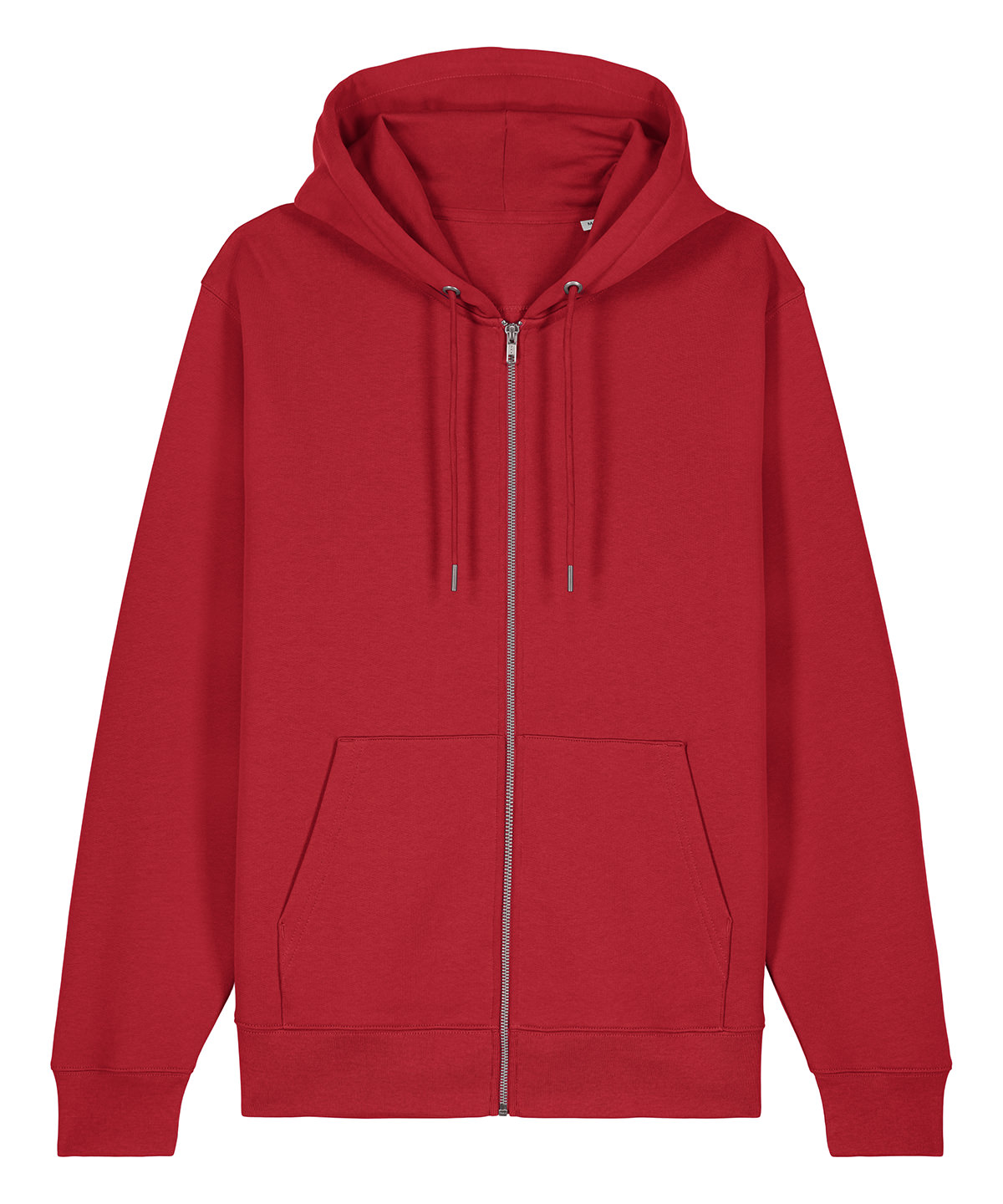 Unisex Cultivator 2.0 iconic zip-thru hoodie sweatshirt (STSU179) - Red