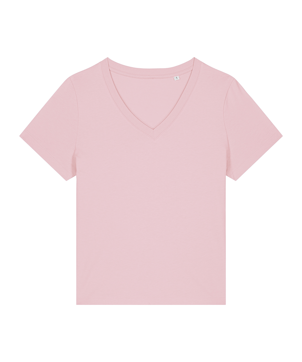 Women’s Stella Isla v-neck t-shirt (STTW176) - Cotton Pink