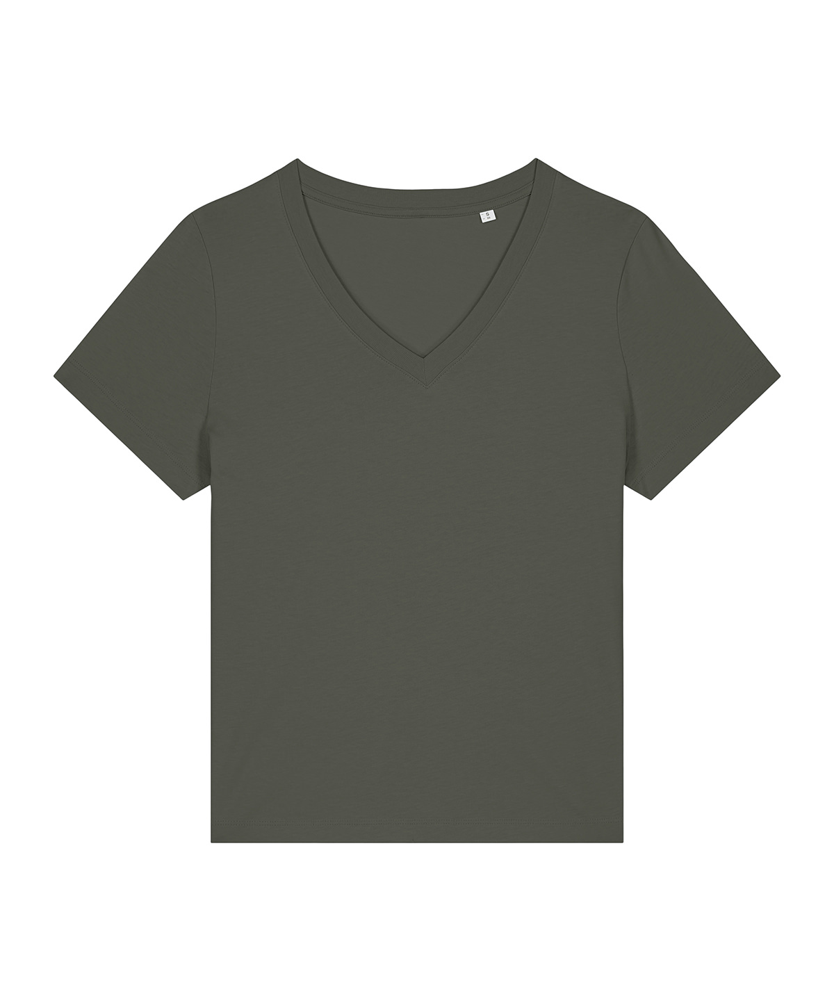 Women’s Stella Isla v-neck t-shirt (STTW176) - Khaki