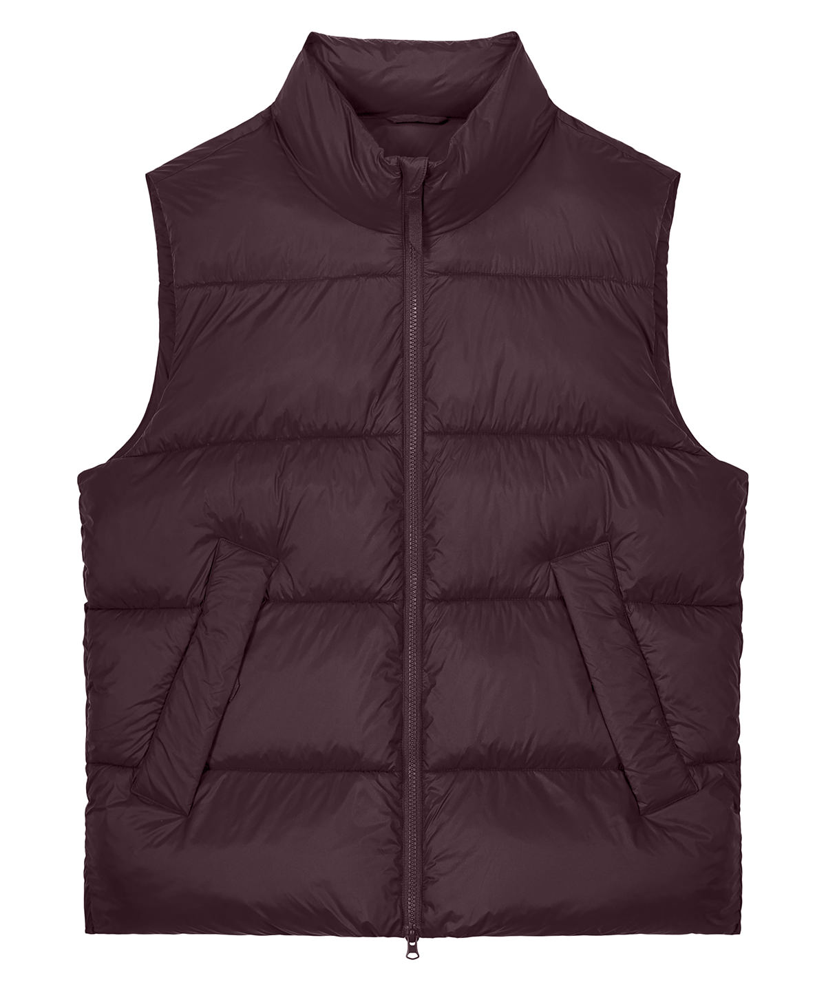 Puffer gilet 2.0 (STJU293) - Red Brown
