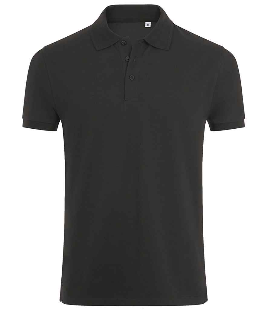 SOL'S Phoenix Piqué Polo Shirt - Charcoal Marl