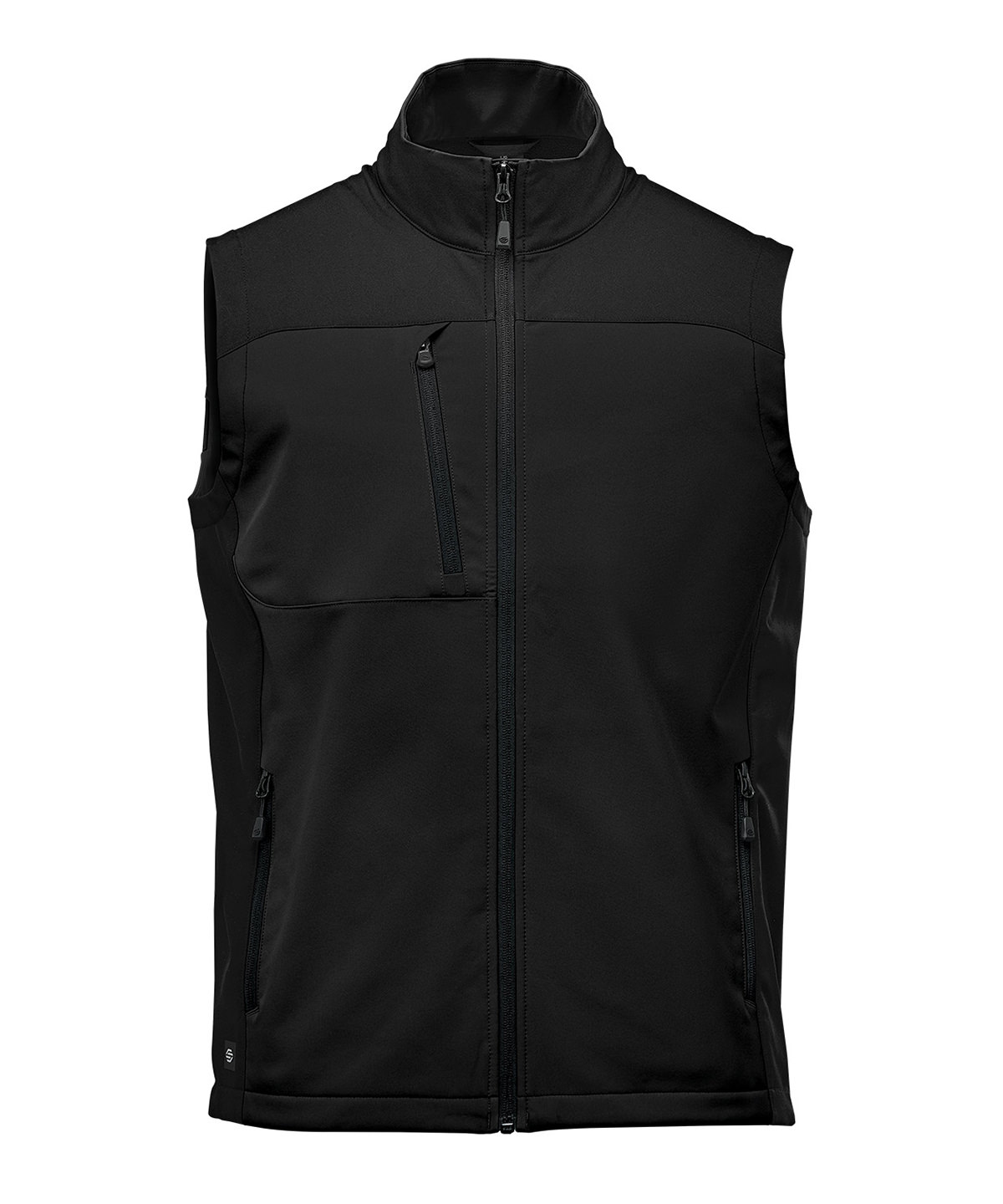 Cascades softshell vest - Black/Black