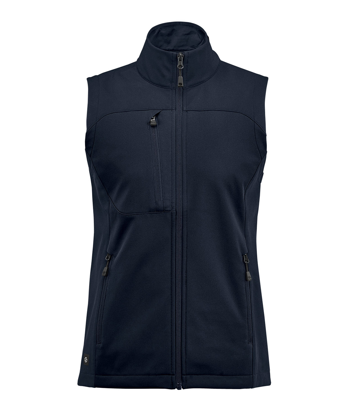 Women’s Cascades softshell vest - Navy/Navy