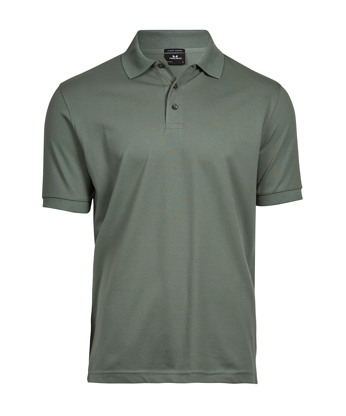 Luxury stretch polo (1405) - Leaf Green