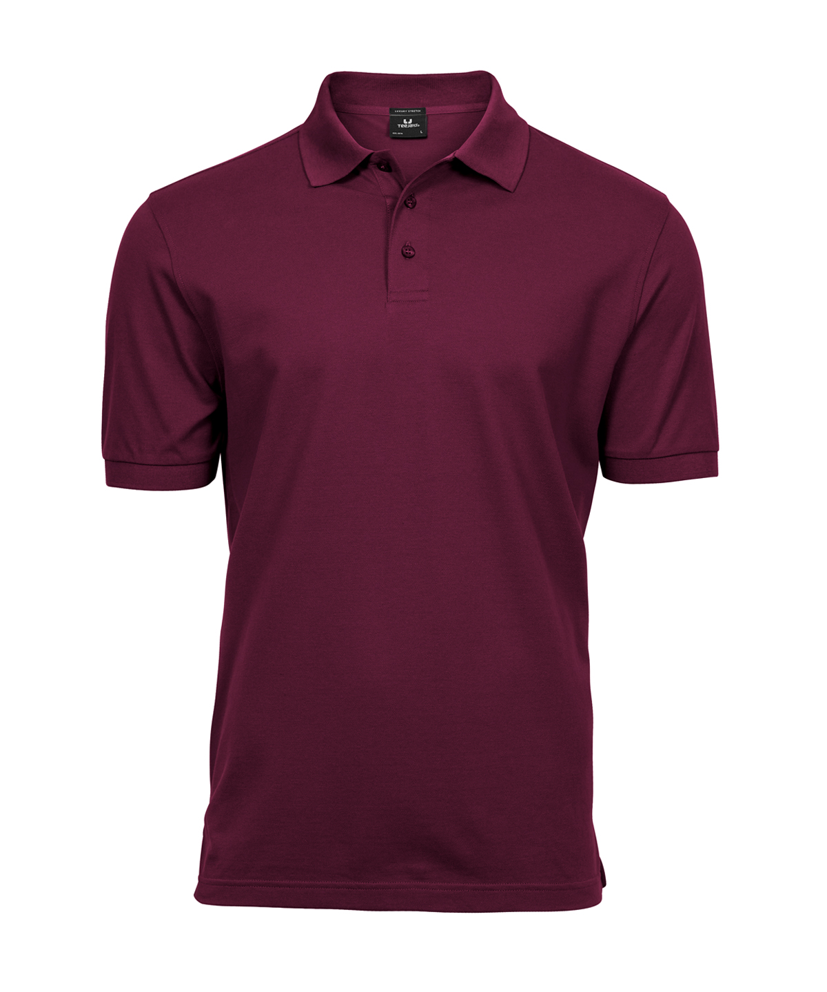 Luxury stretch polo (1405) - Wine