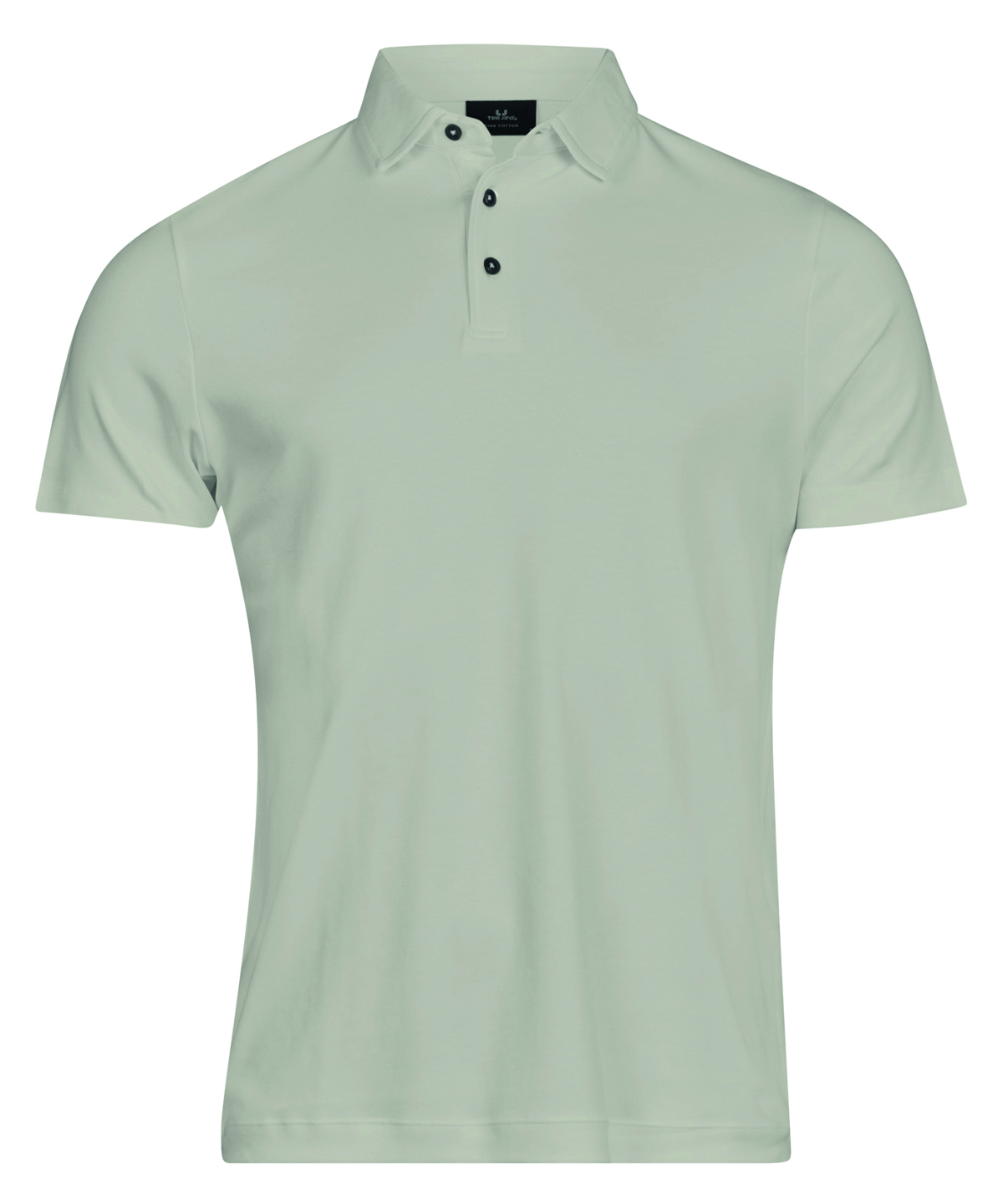 Pima cotton polo (1440) - Cement