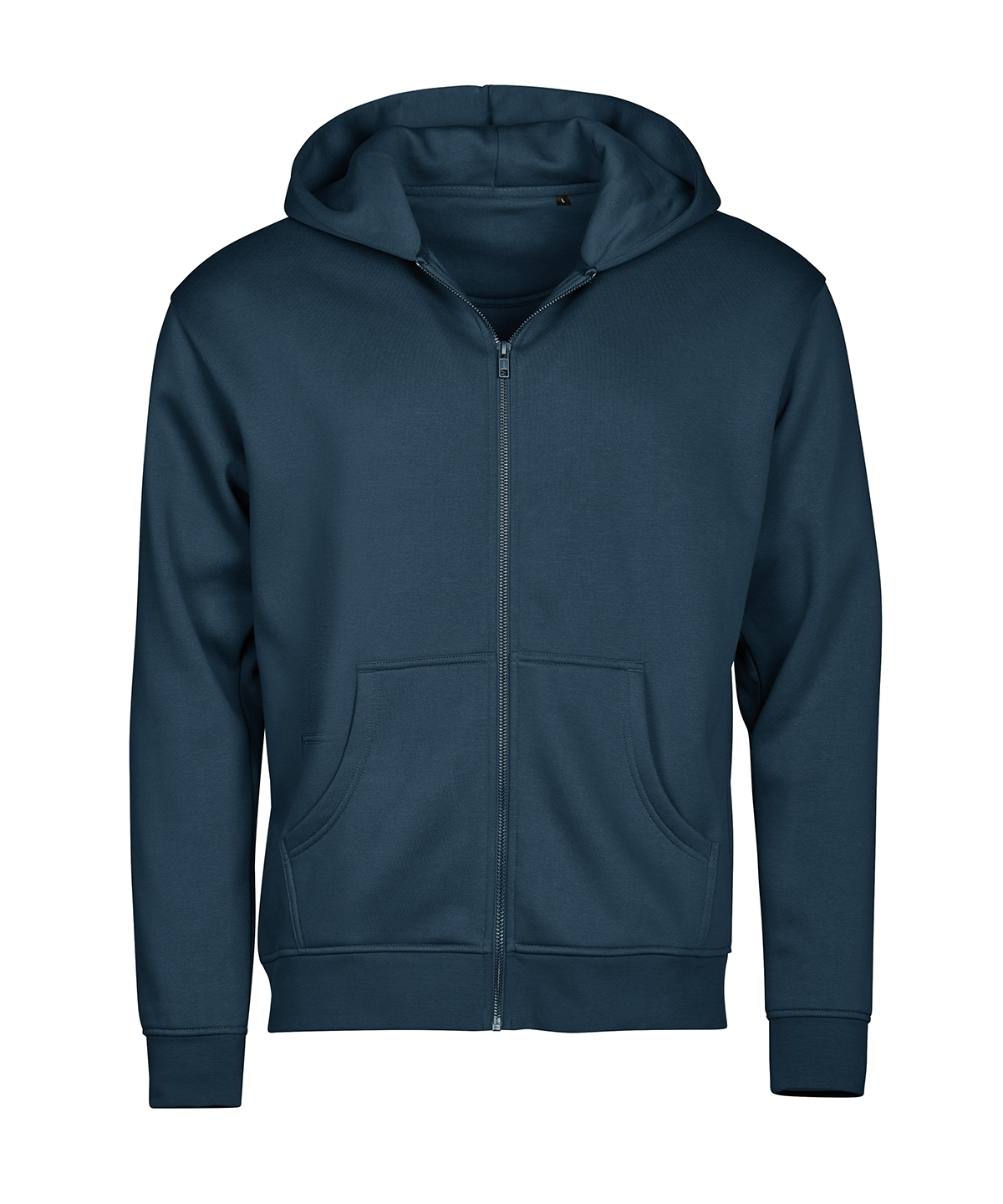 UNLABELED hooded full-zip sweatshirt (5154) - Ink
