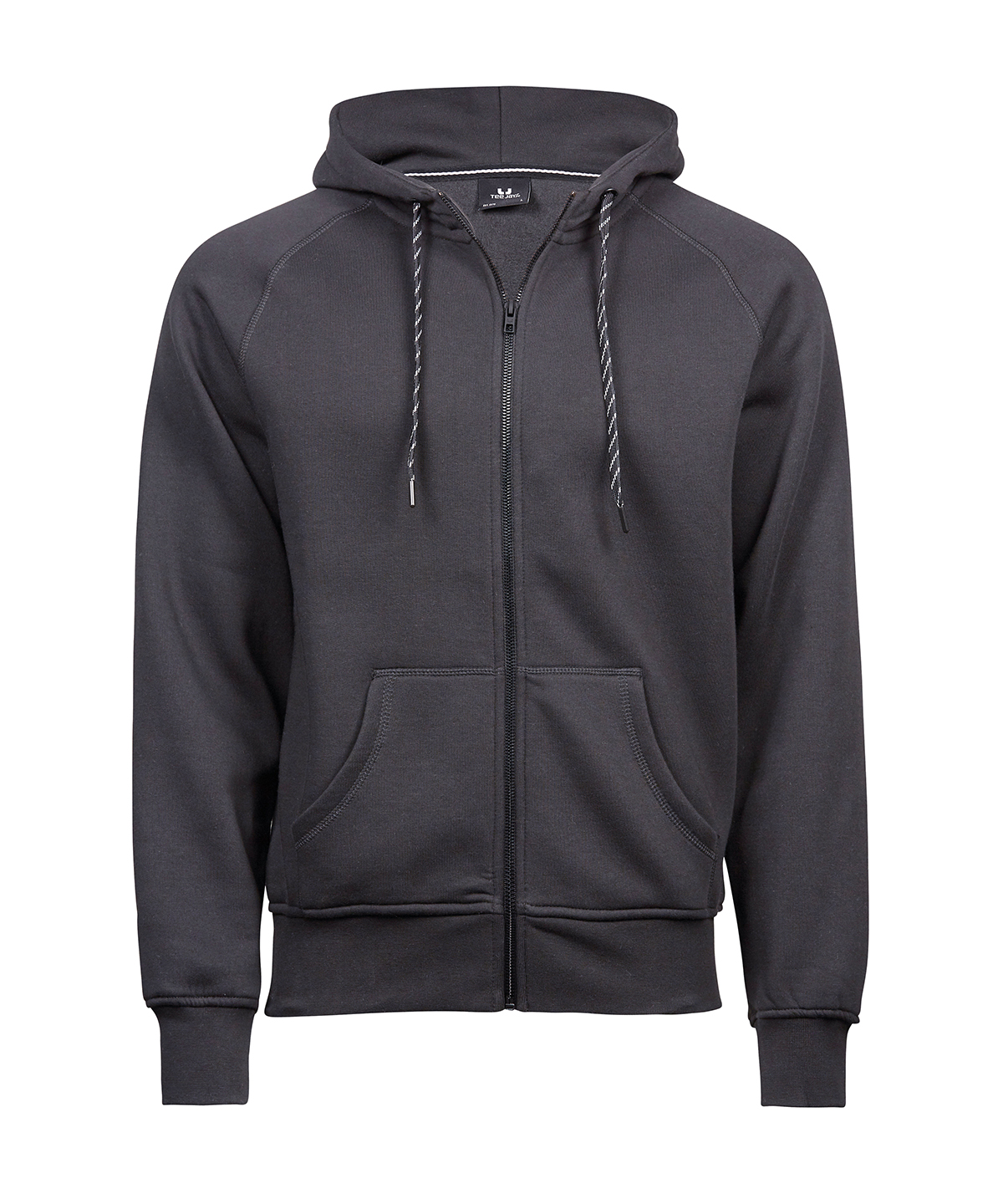 Fashion full-zip hoodie (5435) - Dark Grey