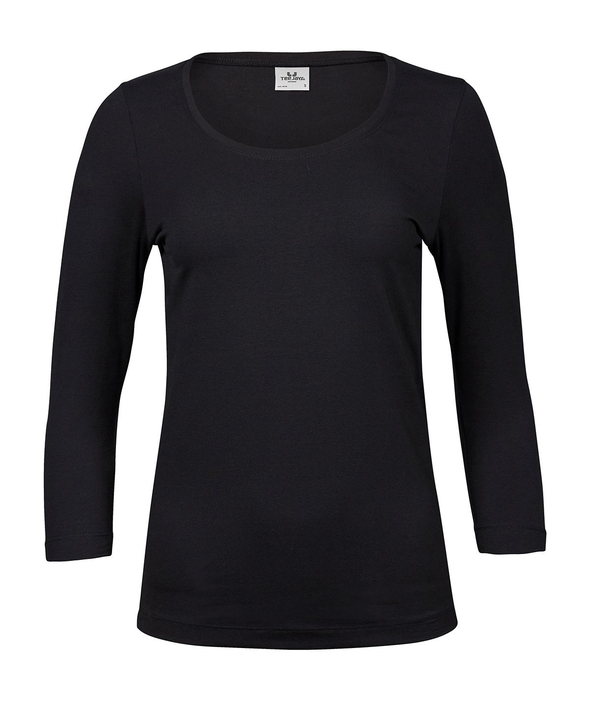 Women’s stretch 3/4-sleeve tee (460)