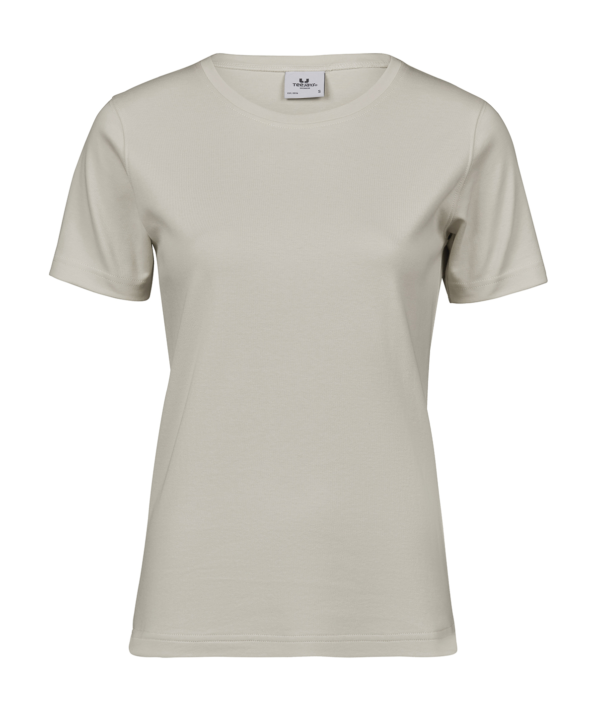 Women’s interlock tee (580) - Cement