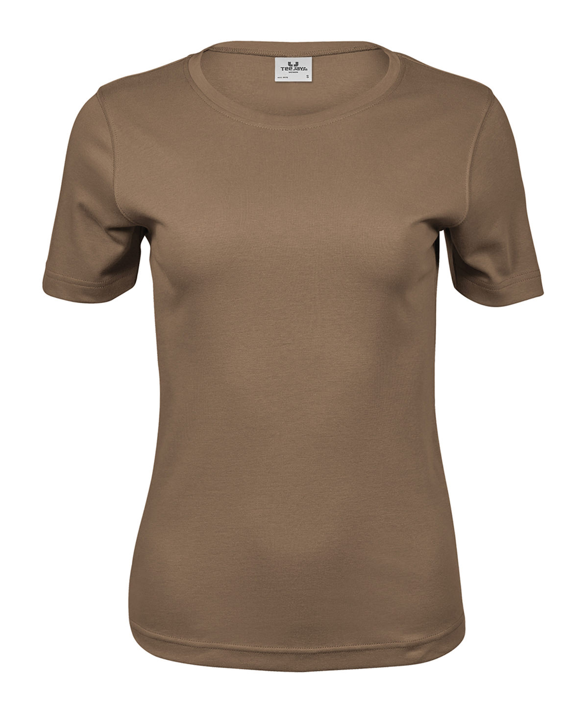 Women’s interlock tee (580) - Wood