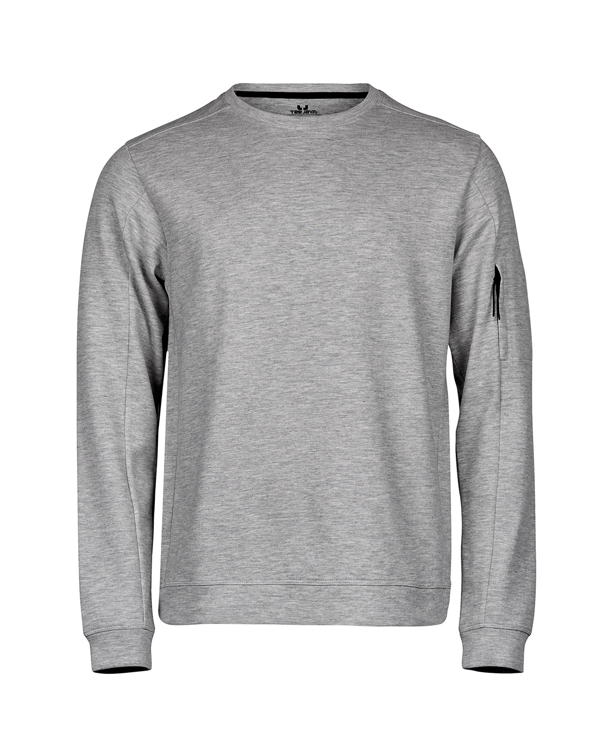 Athletic crew neck sweatshirt (5700) - Heather Grey
