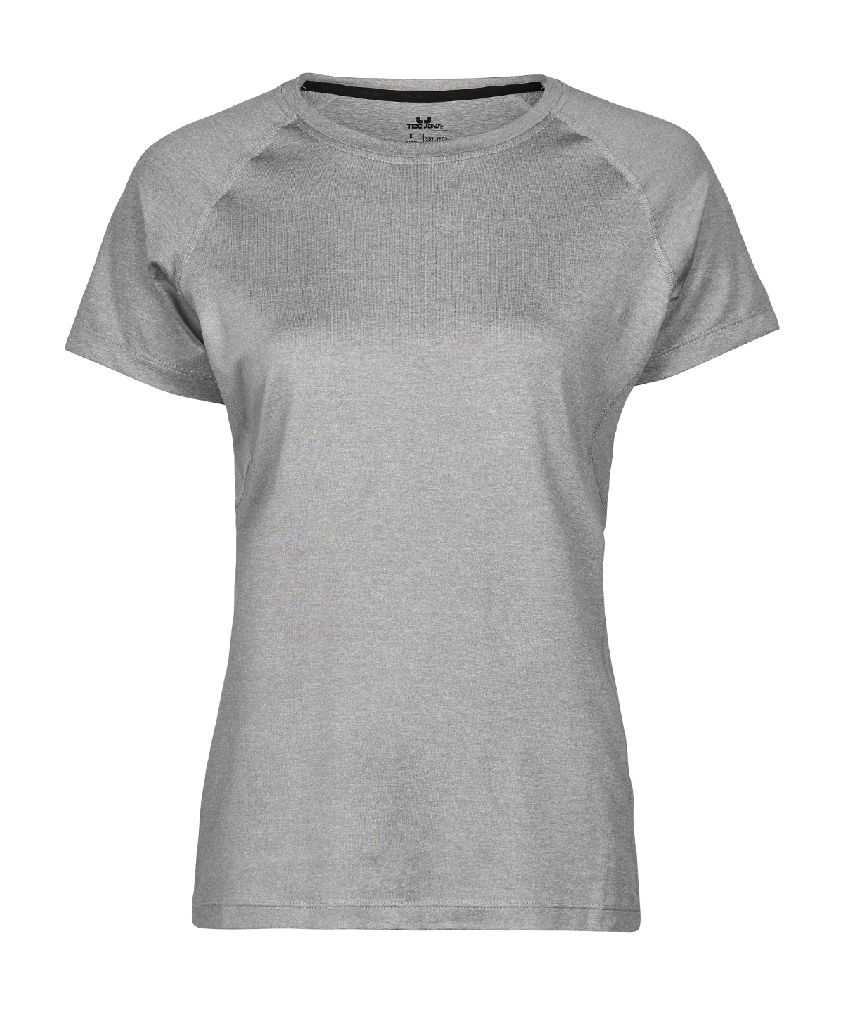 Women’s CoolDry tee (7021) - Grey Melange