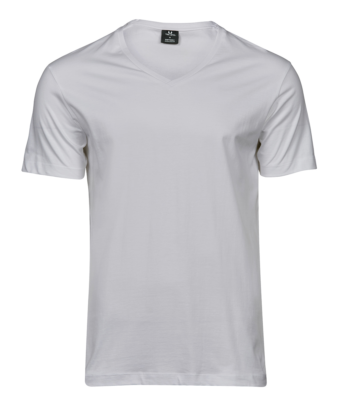 Fashion v-neck Sof tee (8006) - White