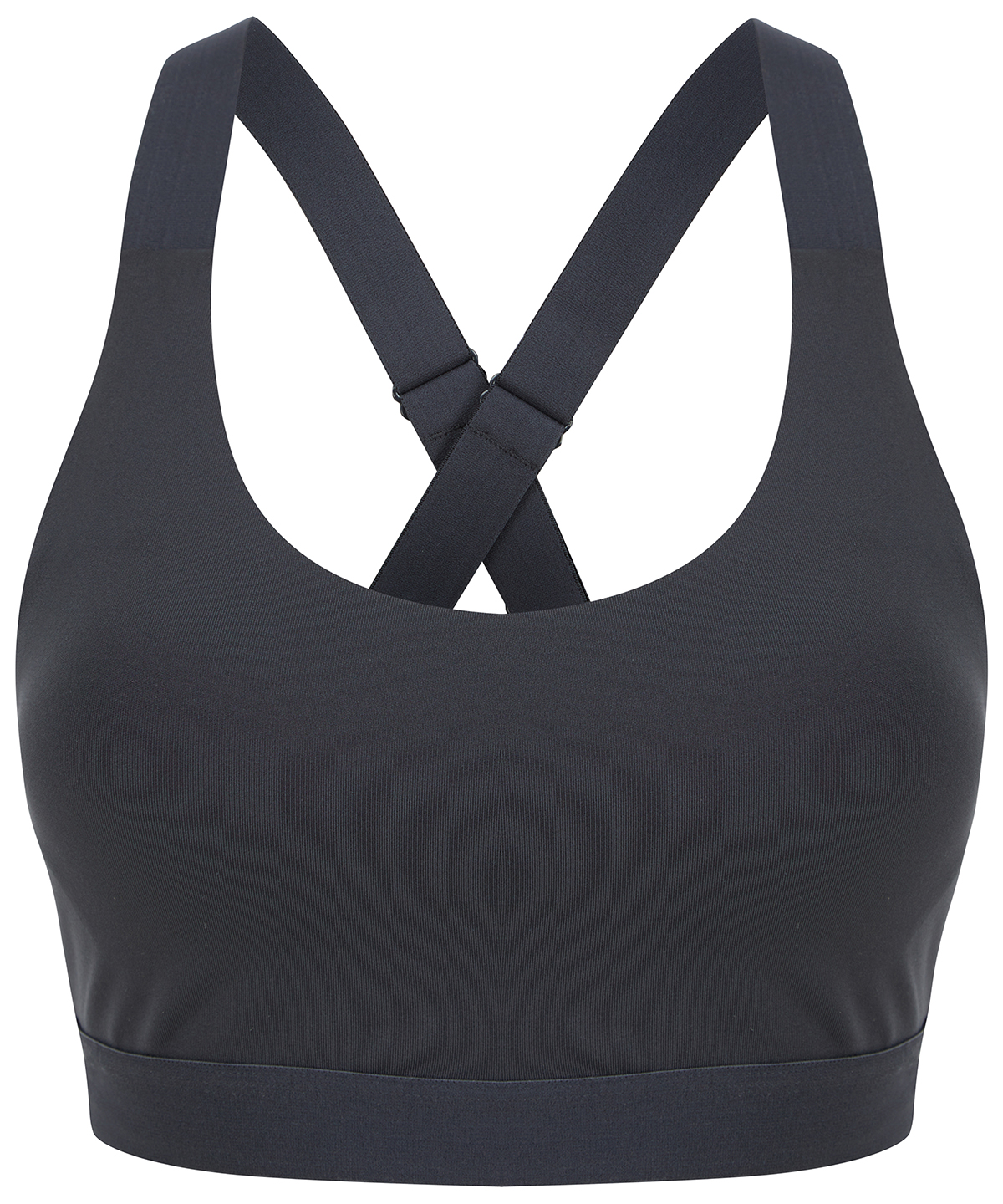 Tombo Medium Impact Core Bra - Charcoal Grey