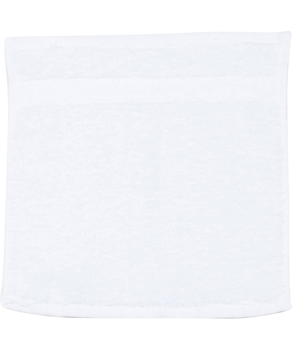 Luxury range face cloth - White