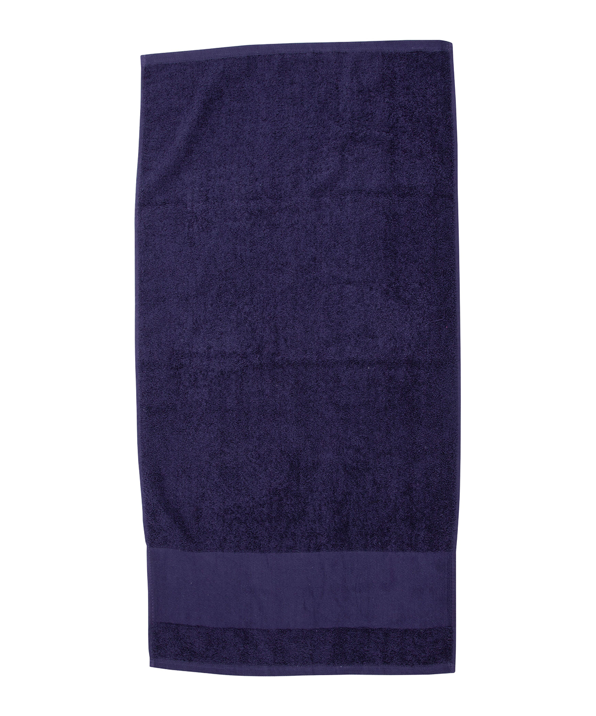Printable border hand towel - Navy