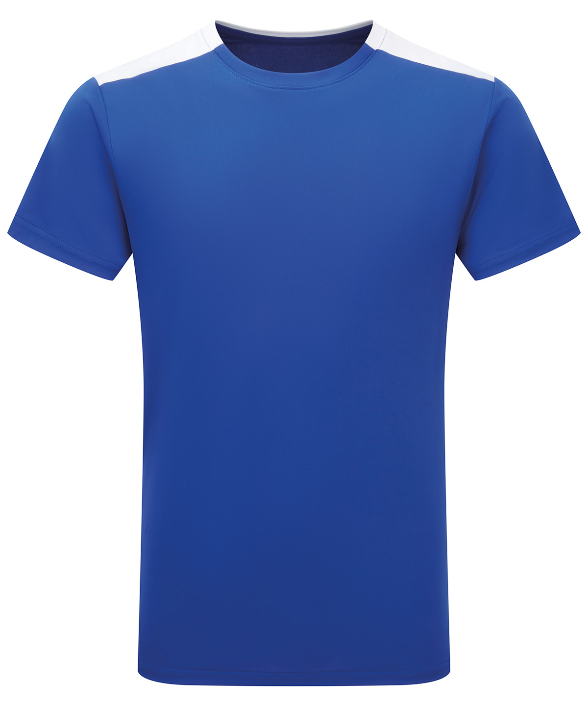 TriDri® contrast performance t-shirt - Royal/White