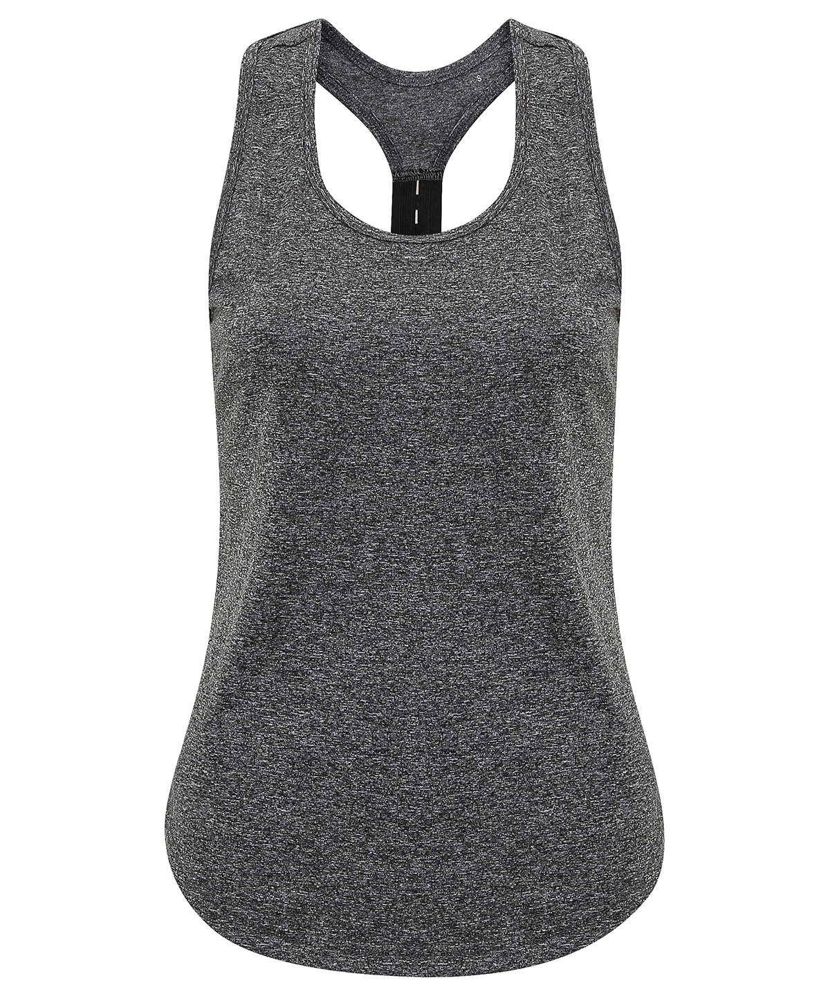 Women's TriDri® performance strap back vest - Black Melange