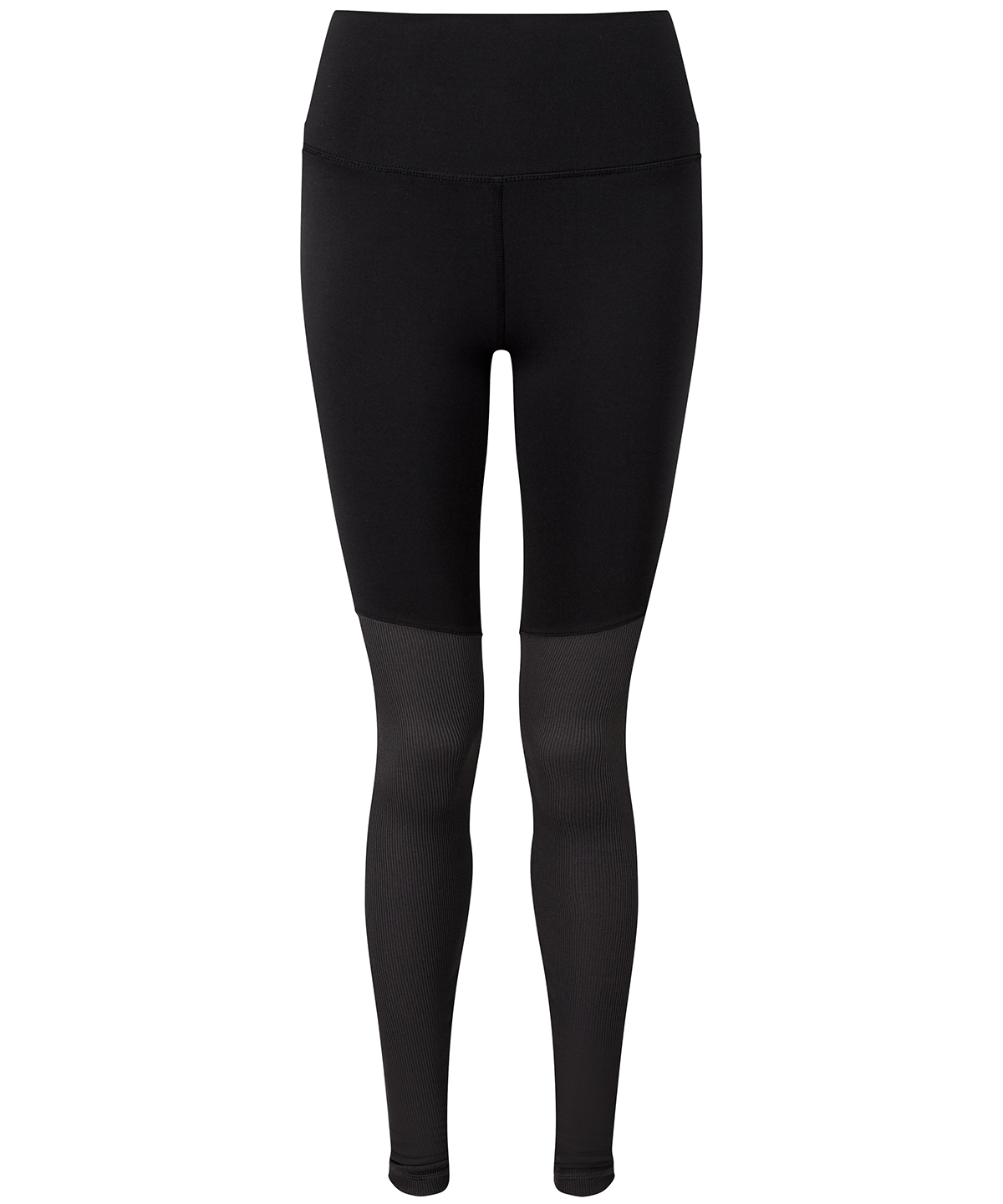 Women's TriDri® yoga leggings - Black/Charcoal