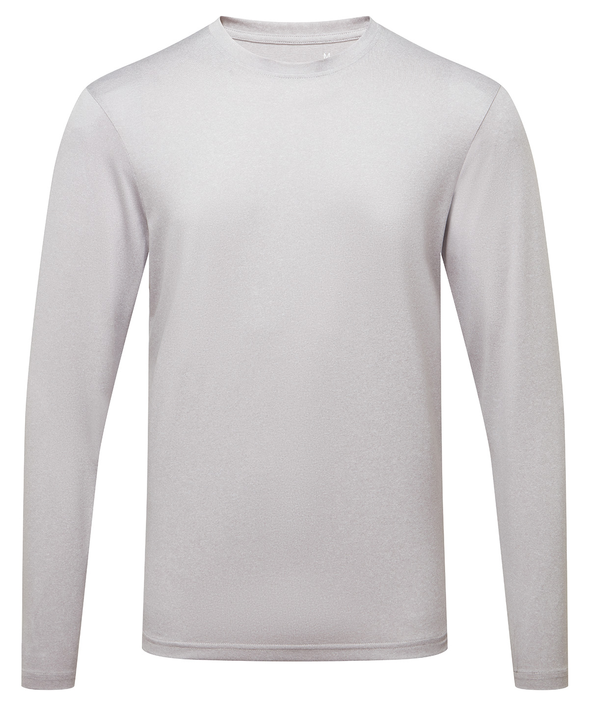 Men's TriDri® long sleeve performance t-shirt - Silver Melange