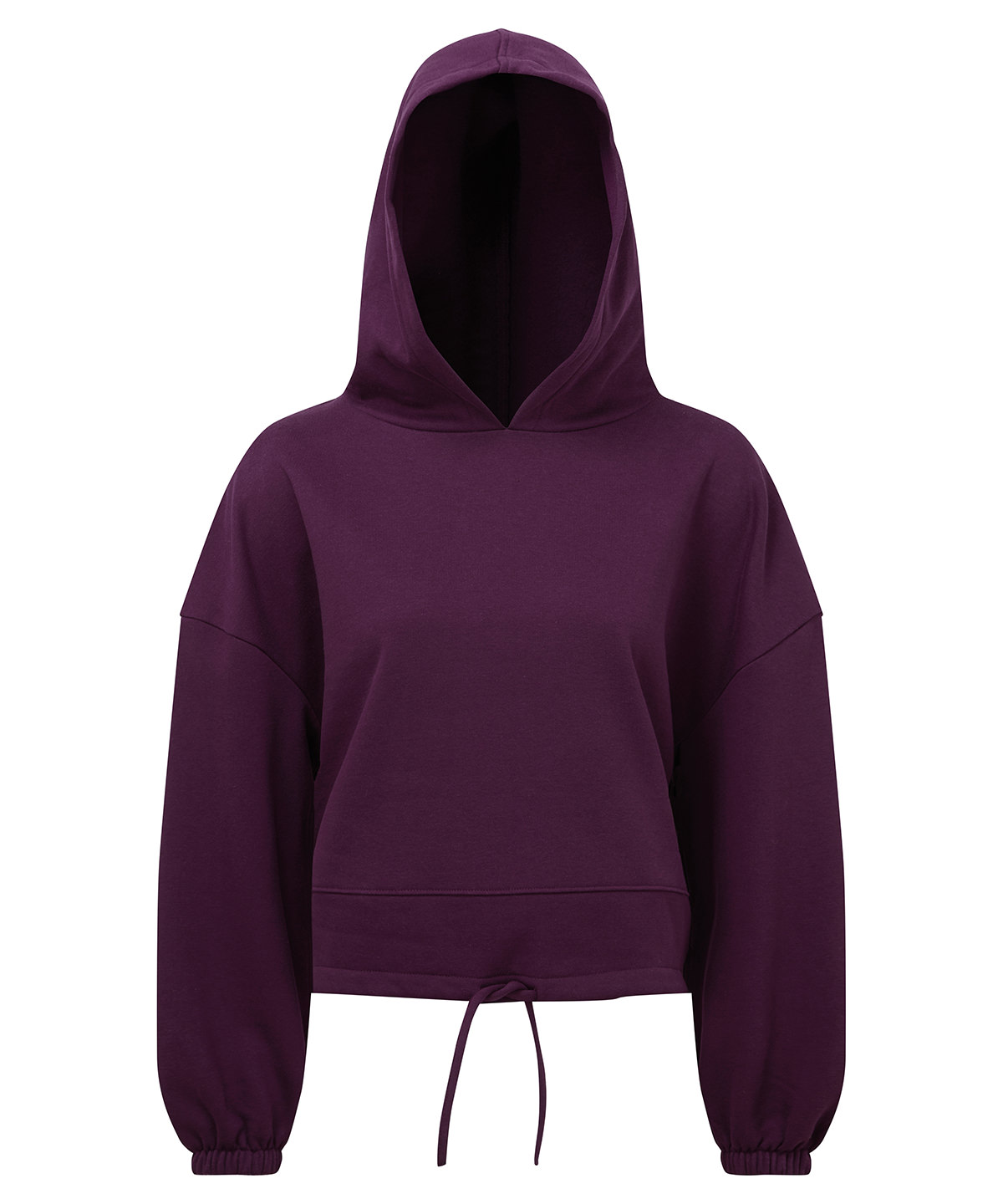 Women's TriDri® cropped oversize hoodie - Mulberry