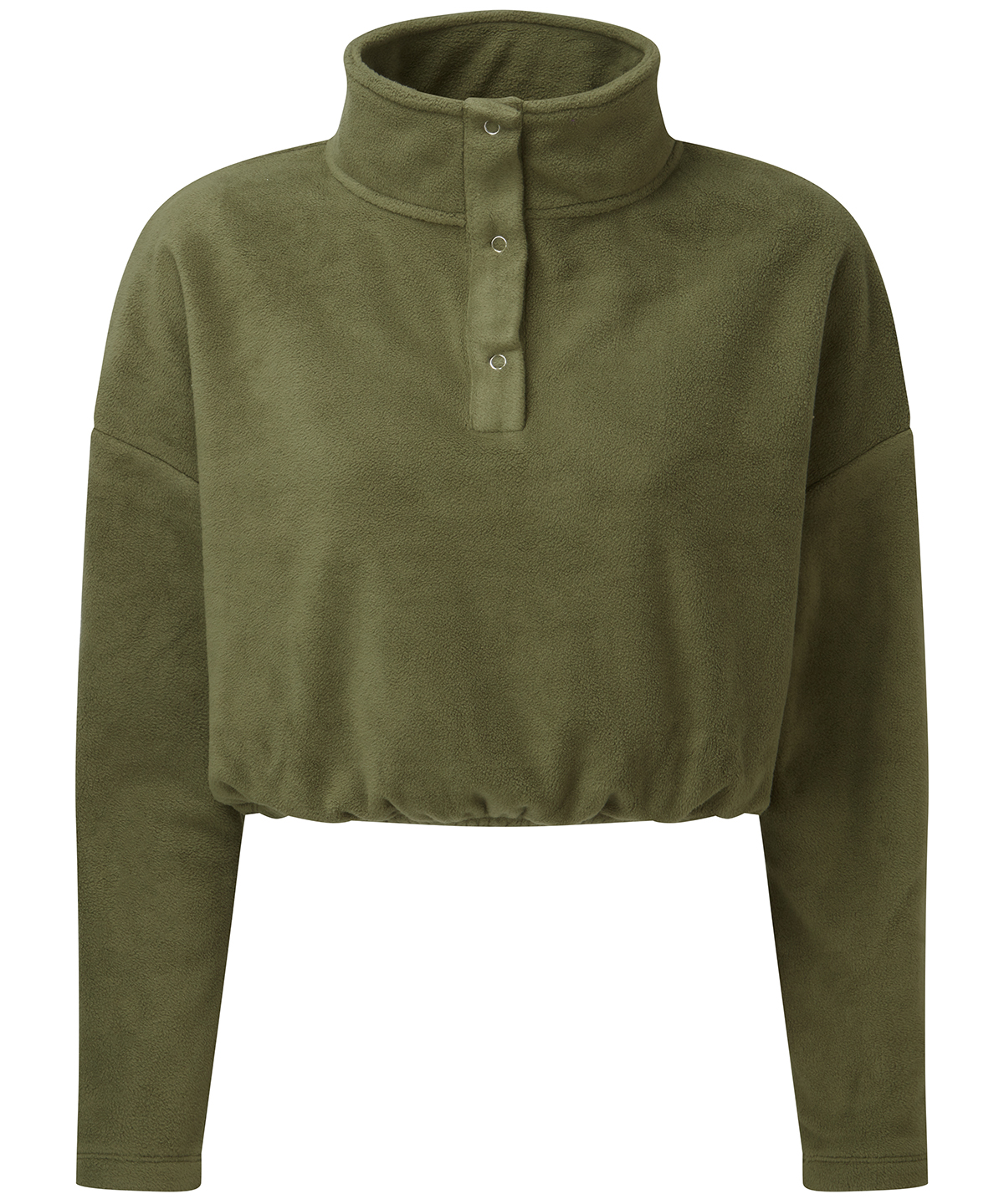 Women's TriDri® cropped fleece - Olive