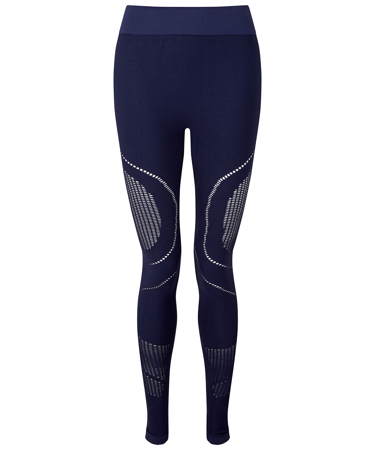 Women's TriDri® seamless '3D fit' multi-sport reveal leggings - Navy