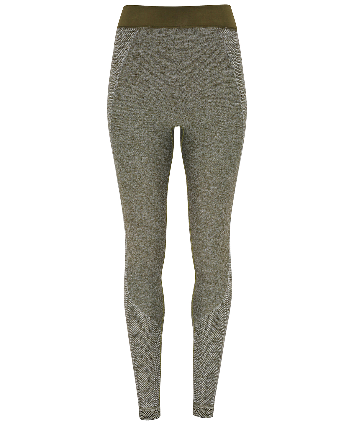 Women's TriDri® seamless 3D fit" multi-sport sculpt leggings" - Olive