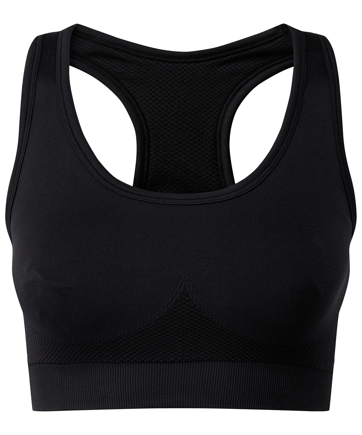 Tridri® seamless 3D fit" multi-sport sculpt solid colour bra"