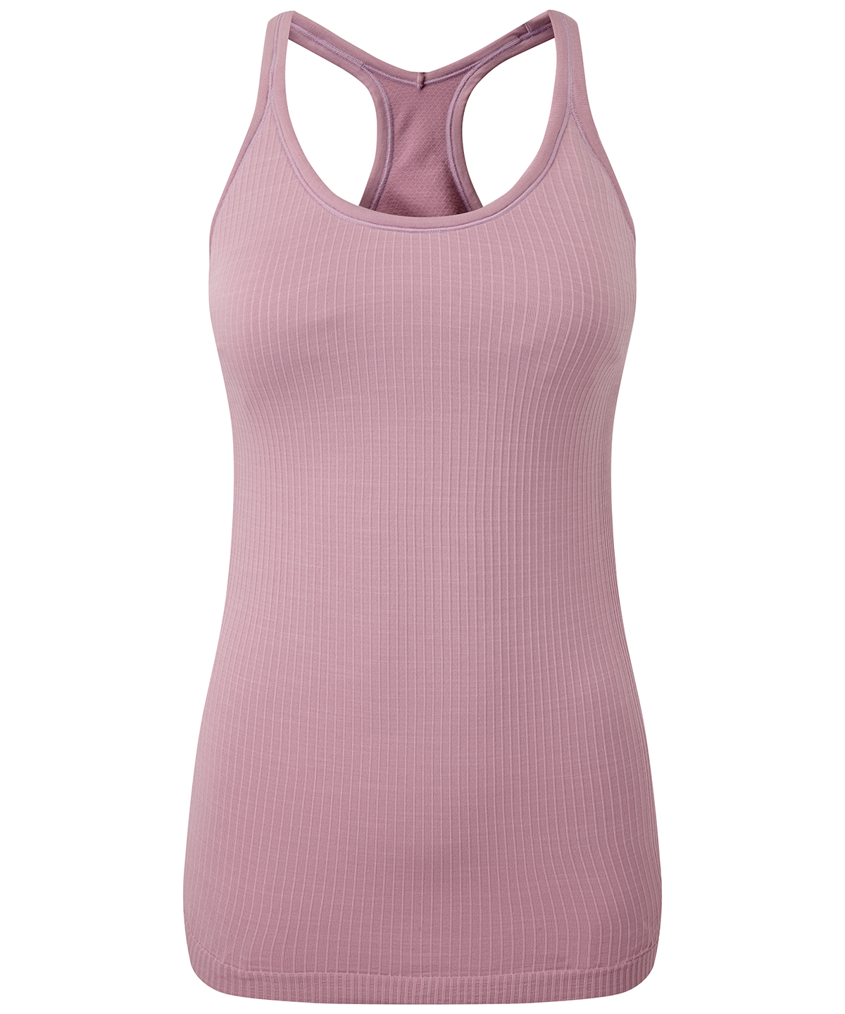 Women's TriDri® seamless 3D fit" multi-sport sculpt vest with secret support" - Mauve