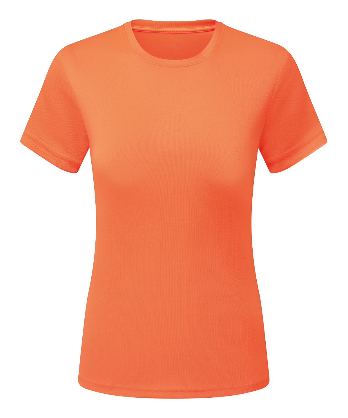Women’s TriDri® ion-charge recycled textured tee - Lightning Orange
