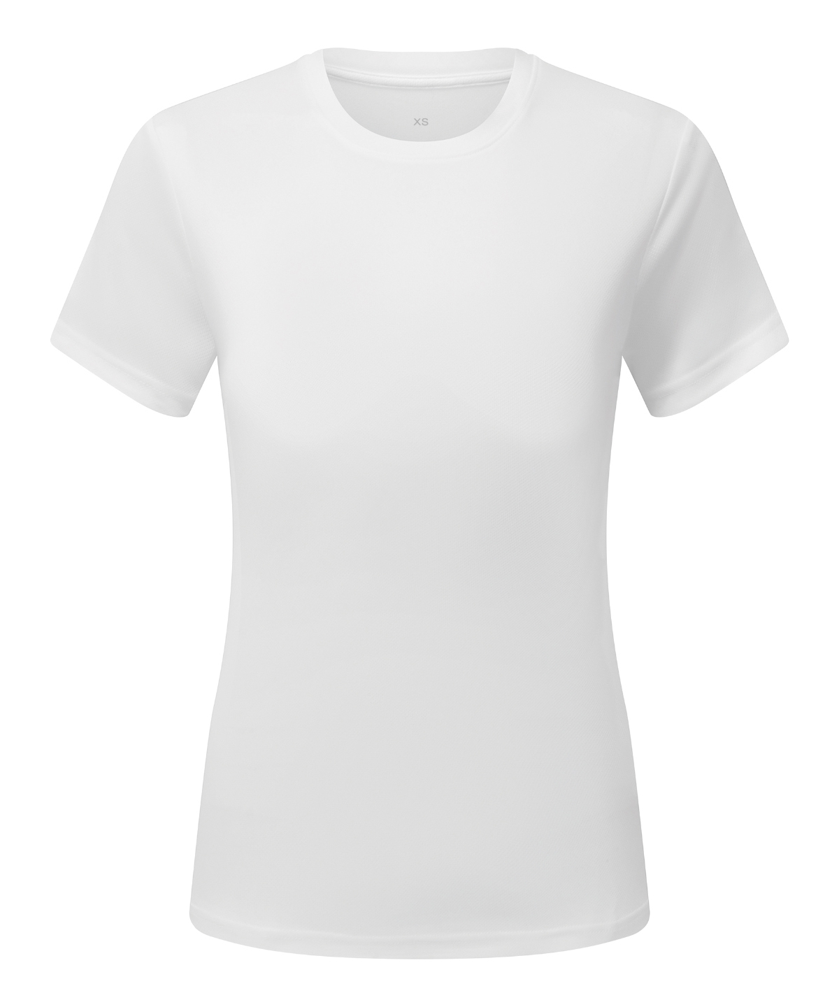 Women’s TriDri® ion-charge recycled textured tee - White