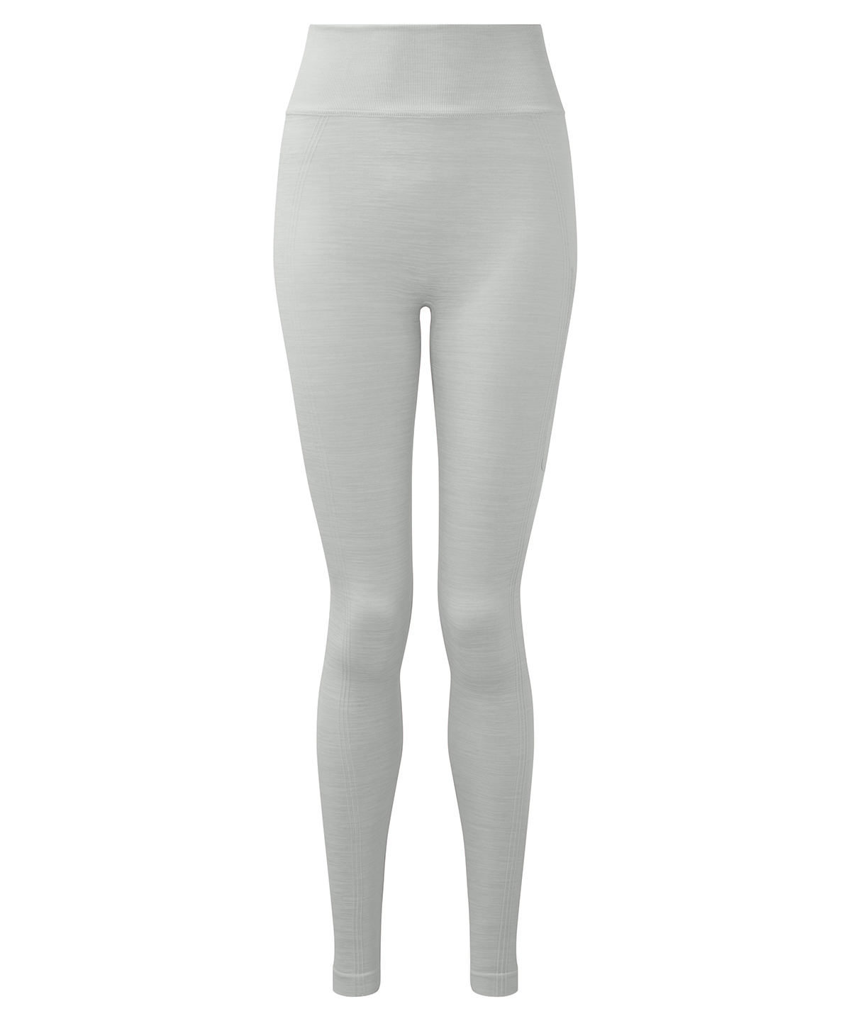 Women's TriDri® recycled seamless ''3D fit'' multi-sport flex leggings - Cool Grey Melange