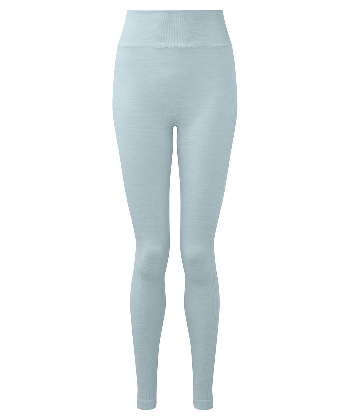 Women's TriDri® recycled seamless ''3D fit'' multi-sport flex leggings - Sky Blue Melange