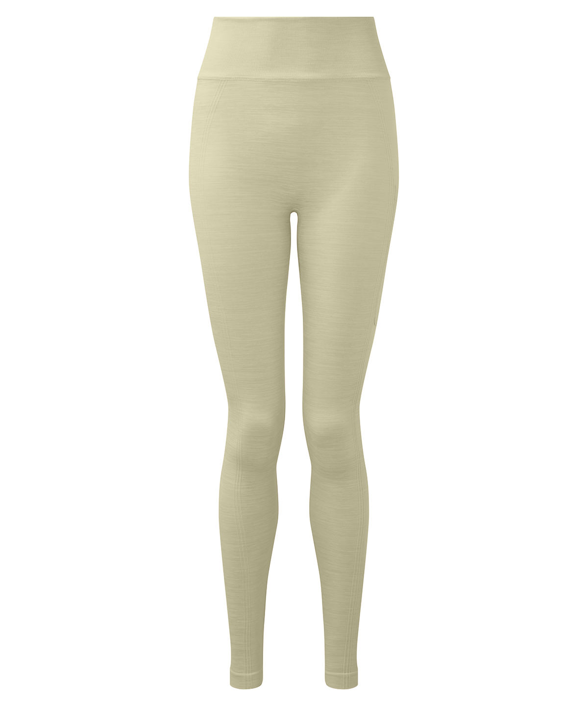Women's TriDri® recycled seamless ''3D fit'' multi-sport flex leggings - Sage Green Melange