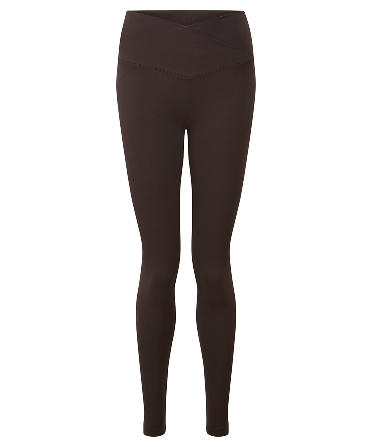 Women's TriDri recycled luxe leggings - Chocolate
