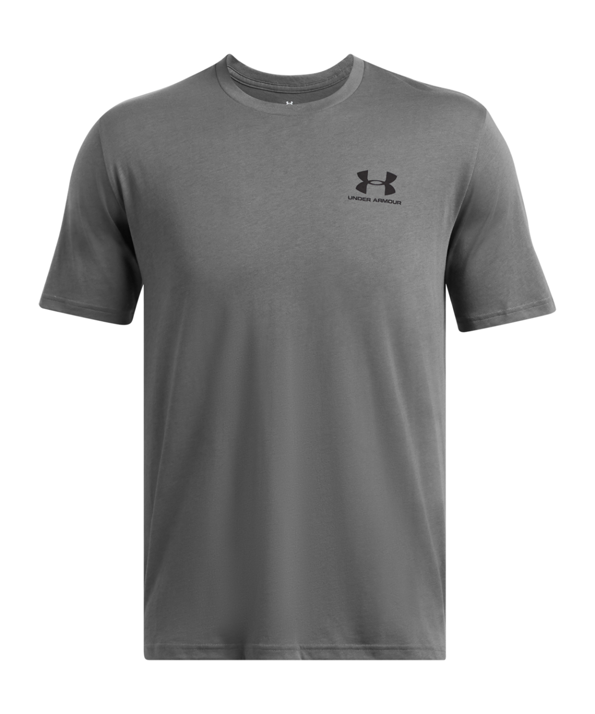 UA Sportstyle short sleeve - Castle Rock Grey/Black