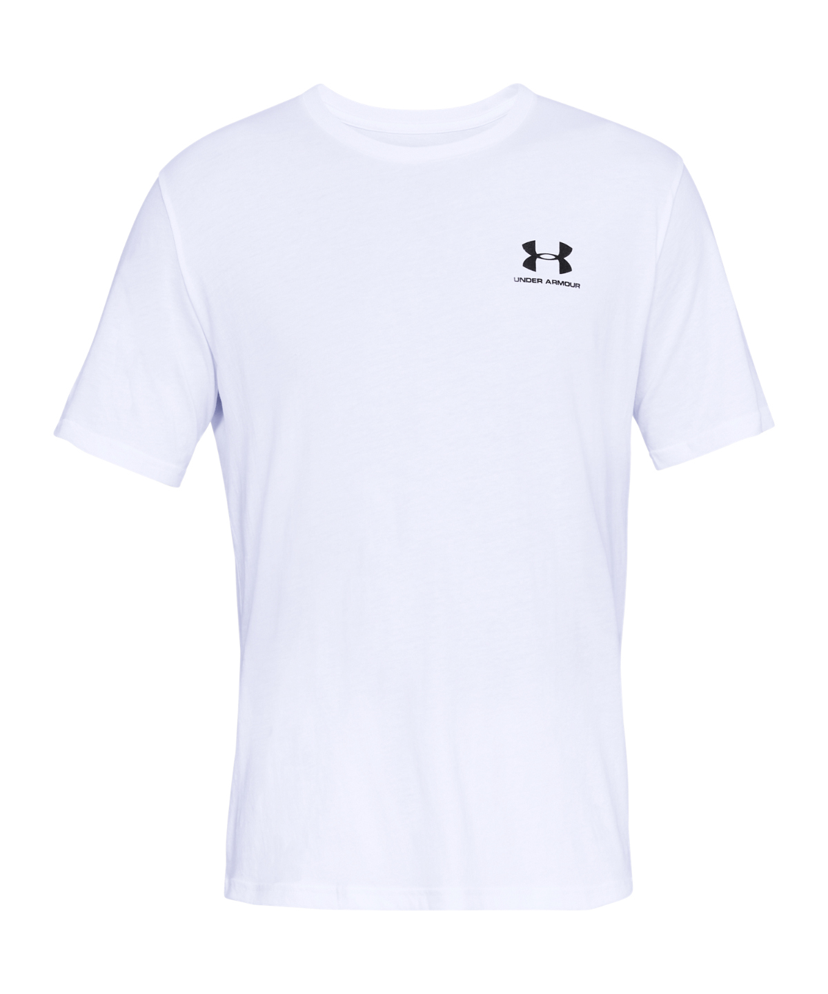 UA Sportstyle short sleeve - White/Black