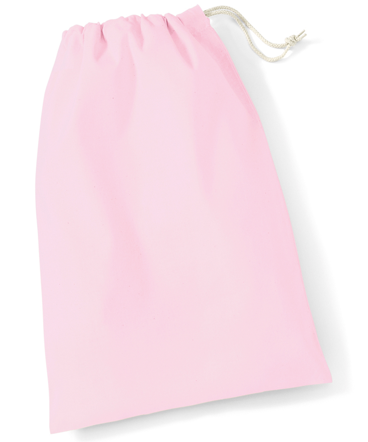 Westford Mill Cotton Stuff Bag - Classic Pink