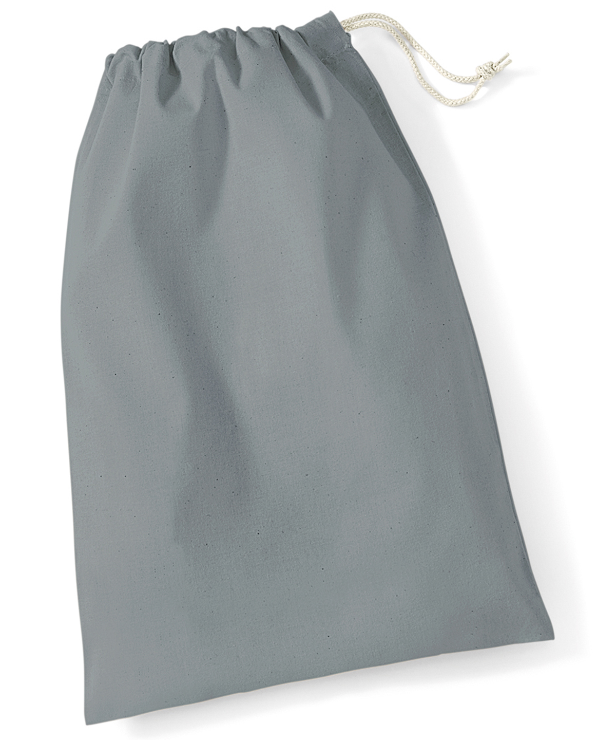 Westford Mill Cotton Stuff Bag - Pure Grey