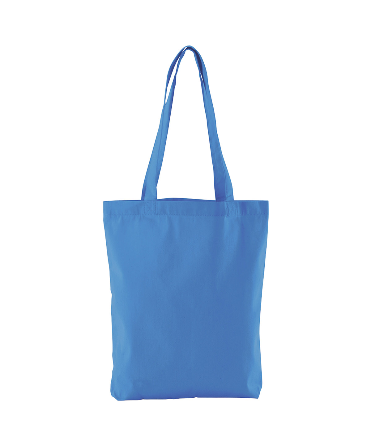 Westford Mill EarthAware® Organic Twill Tote Bag - Cornflower Blue