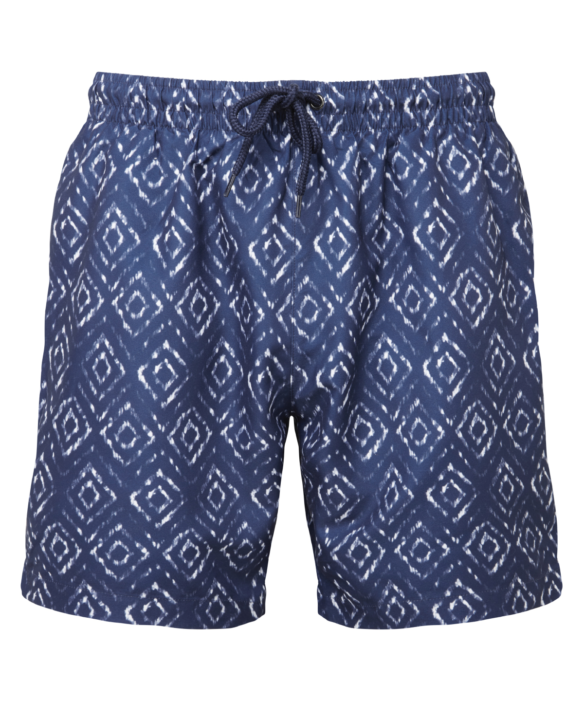 Men's swim shorts - Navy/White Aztec