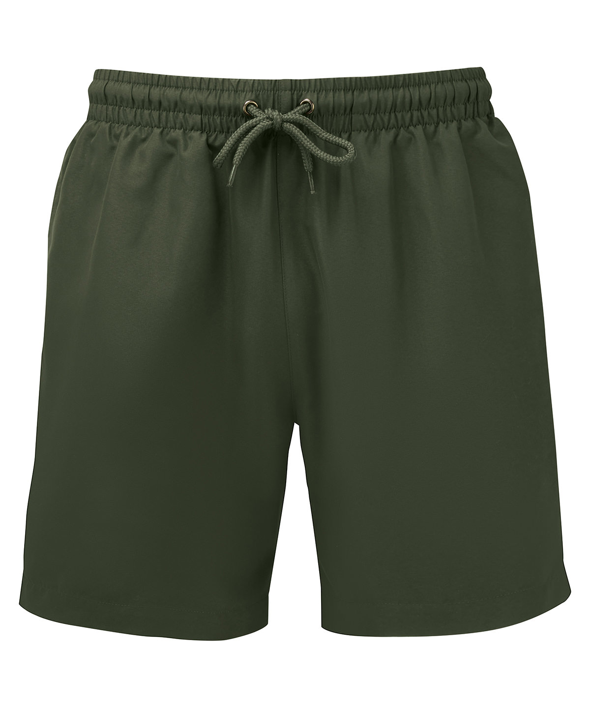 Men's swim shorts - Solid Olive