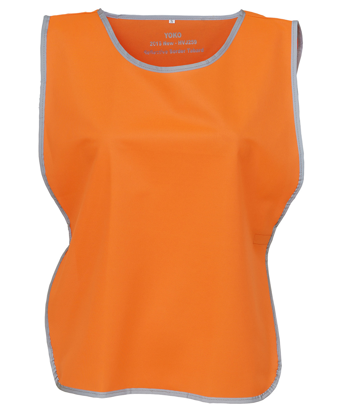 Hi-vis reflective border tabard (HVJ259) - Orange