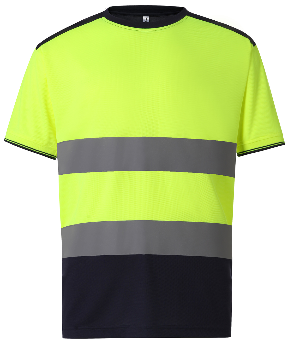 Yoko Hi-Vis Jog Pants - Yellow/Navy